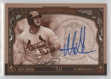 2016 Topps Museum Collection Archival Auto Sepia 2/5 Matt Adams #AA-MA Auto 0t2