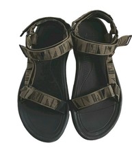 Teva Men's Hurricane XLT2 Men’s 11 Hiking Chara Sandals Olive 1019234 Gorp EUC