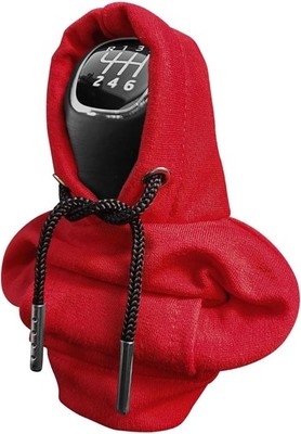 Gear Shift Hoodie, Universal Car Shift Knob Cover, Automotive Interior Cute Gadg