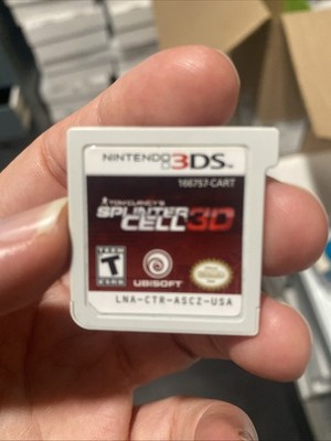 Tom Clancy's Splinter Cell 3D (Nintendo 3DS, 2011) Authentic Tested Cartridge!