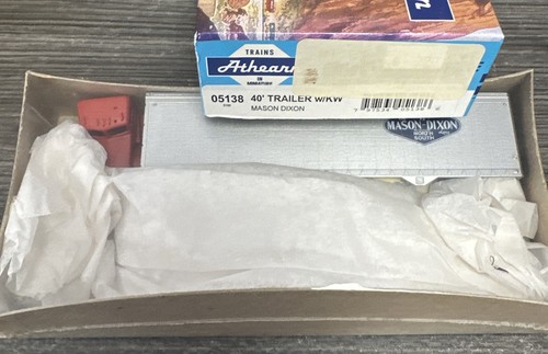 Remolque Athearn HO Kit #05138 40’ con KW Mason Dixon ¡Nuevo de Lote Antiguo! | Condition: New