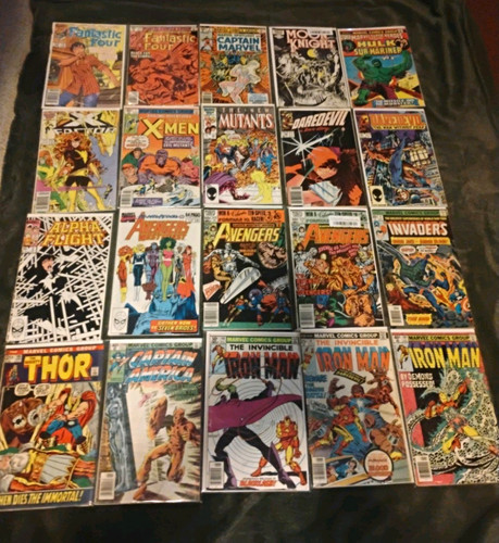Marvel 70's And 80's Only 20 Comic HOT LOT!!