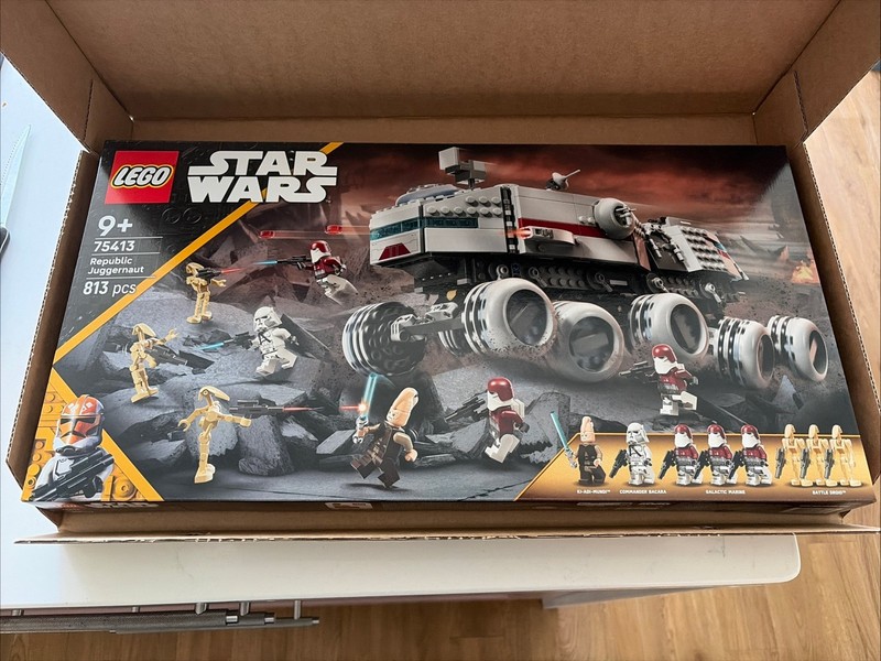 LEGO Star Wars 75413 Republic Juggernaut BNISB