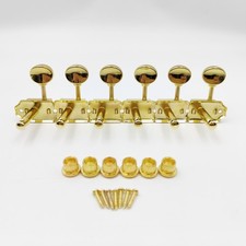 Gold 6R Inline Guitar String Tuning Peg Machine Head for Strat ST 8.5-9mm Tuner