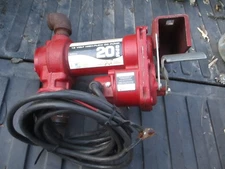 FILL-RITE FR4200H Fuel Transfer Pump 20 GPM 1/4 HP 12V w/ 16 ft Wire & Clamps