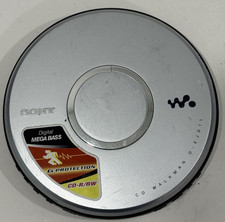 Sony Walkman Portable CD Player D-EJ011 Digital Mega Bass G-Protection CD-R/RW