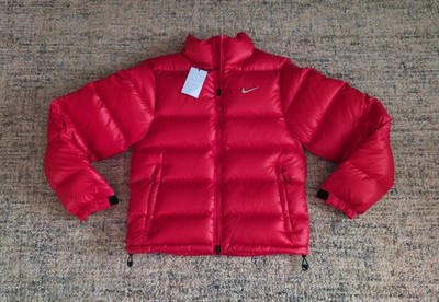 NWT 2023 MEN NIKE NSW x NOCTA DRAKE SUNSET RED PUFFER DOWN JACKET [DO2783-657] S