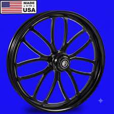 Suzuki Hayabusa Wheel Set Gloss Black " Viper" *Made in the USA*