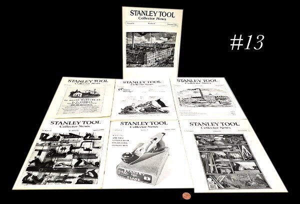 various 6 issues JOHN WALTER STANLEY COLLECTOR NEWS planes others articles