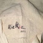RizRiz Paris Cotton Drawstring Laundry Bag, Beige Solid, Adults — photo 2