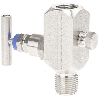 Wika - Nadelventil Nadelventil IV10 316L PTFE 14275445 1/2NPT1/2NPTi EntlM8