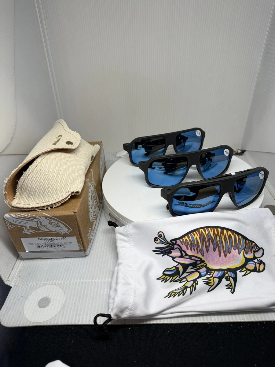 Gafas de sol Bajio Cocho LEERS policarbonato azul o verde lente 150, 200, 250