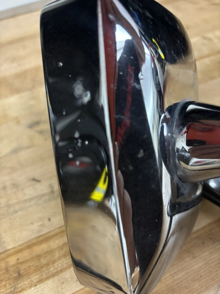 Espejo retrovisor cromado lado conductor Ford Ltd Crown Victoria 1982 remoto Foto 3 de 4