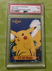 1999 TOPPS POKEMON SERIES 1 CHARACTER CARDS #TV2 PIKACHU PSA 7