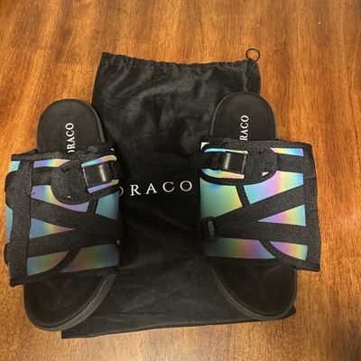 NEW Draco Men's God Mode  reflective Slides Size 11-12 New
