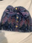 Girls Size 4 Denim Painted Jean Skirt Adjustable Funky NYC New York — photo 2