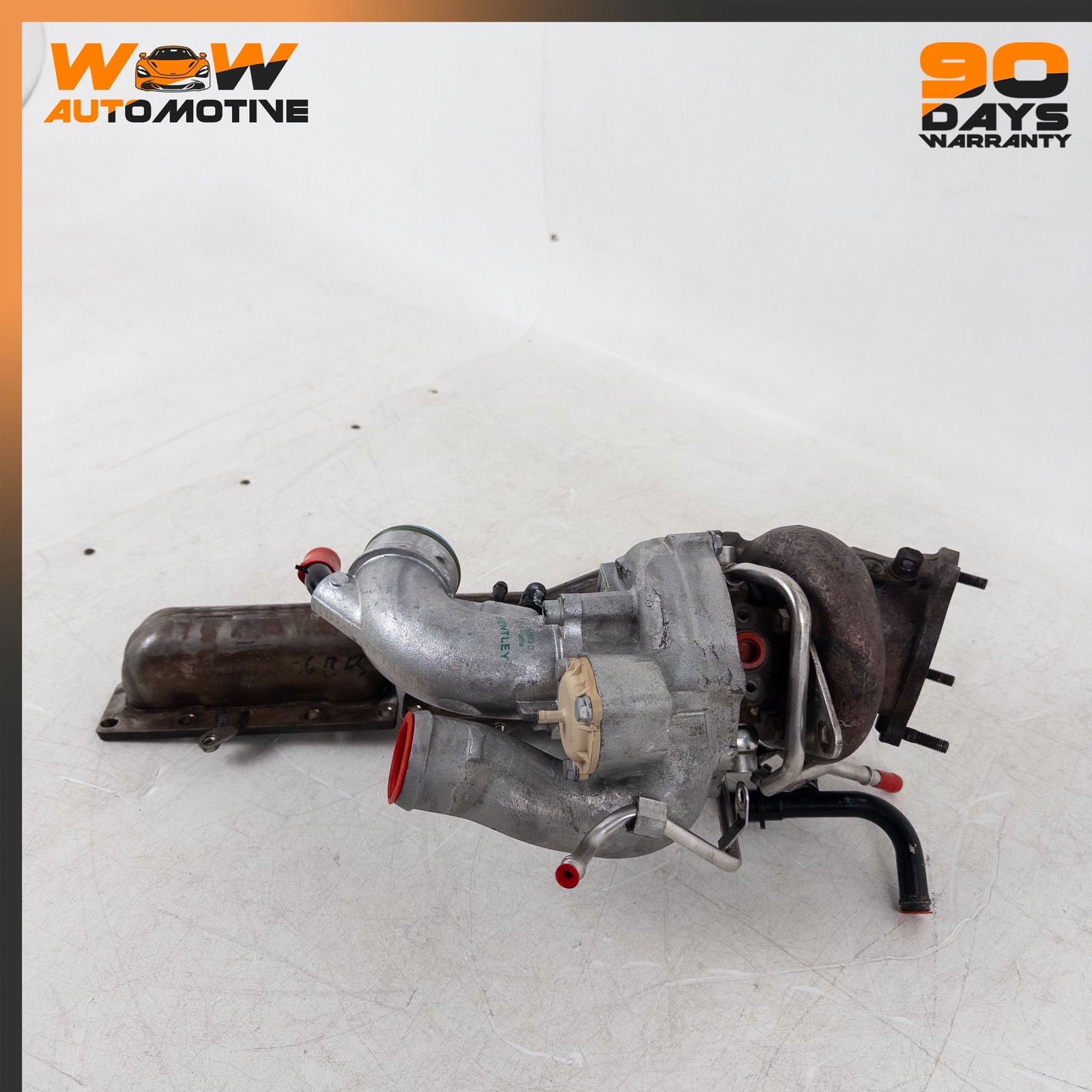 04-13 BENTLEY CONTINENTAL FLYING SPUR GT 6.0L W12 RIGHT ENGINE TURBOCHARGER OEM