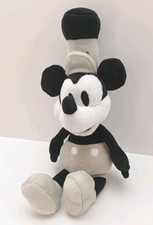 Disney Mickey Mouse Steamboat Willie Plush 11" Just Play Small Stuffed Toy