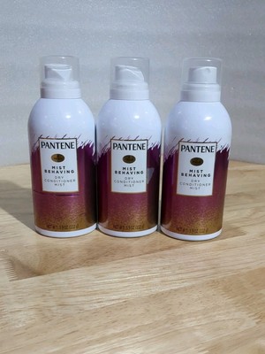 Lot of 3 Pantene Pro-V Mist Behaving Dry Conditioner Mist 3.9 oz..............