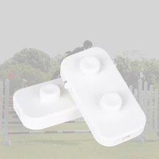 2Pcs Horse Competition Breakaway Jump Cups Adapters for Obstacles Poles Cups