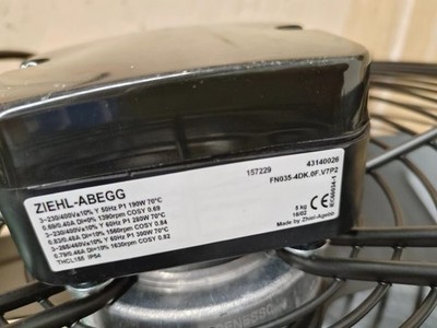 Ziehl-abegg FN035-4DK.0F.V7P2 1Pcs Centrifugal Fan FN0354DK.0F.V7P2