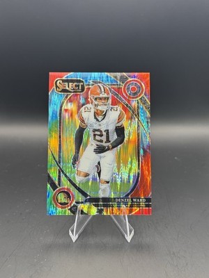 2024 Panini Select - Club Level Denzel Ward #248 Tie Dye Shock /25