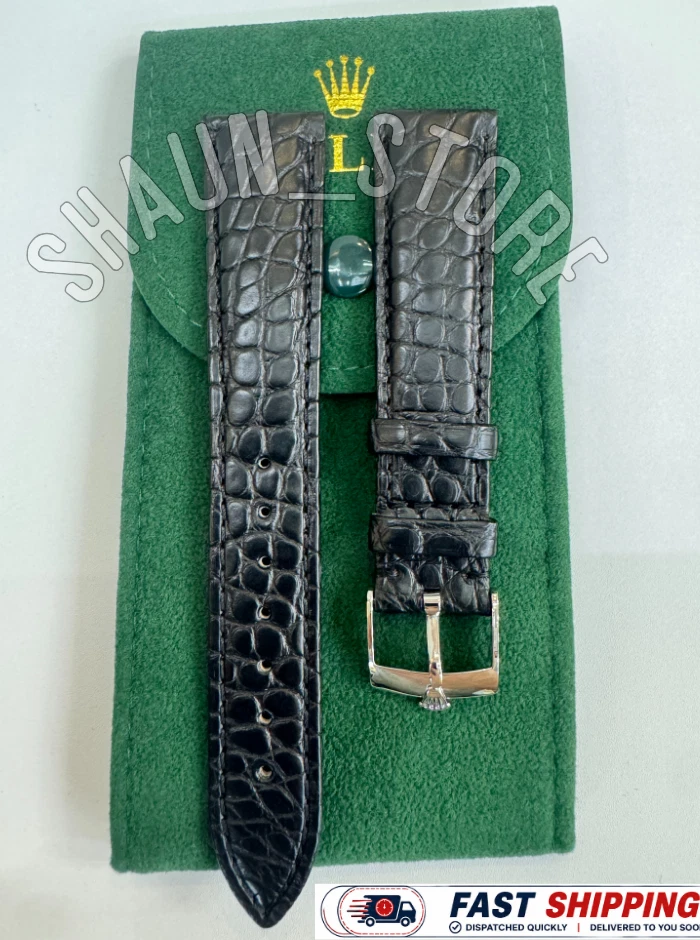 ROLEXレザーベルトラグ幅19mm Rolex Leather 19 mm Band Width Wristwatch Bands for sale - eBay
