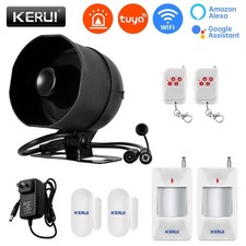 Smart WiFi Anti-Theft Alarm System 120dB Wireless Home Intruder Security Set