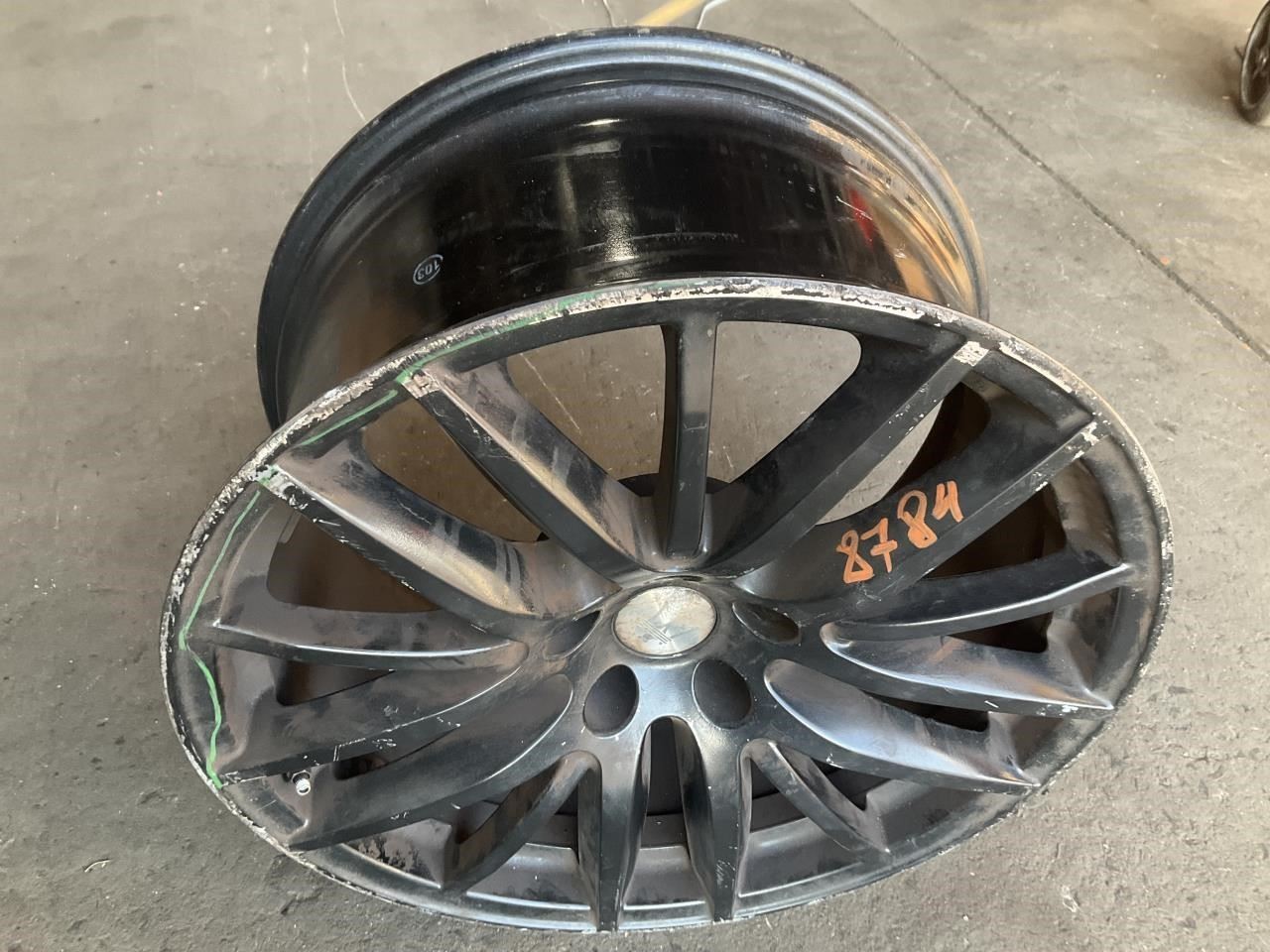 14-17 Maserati Ghibli SQ4 19x10" Rear Alloy Wheel Rim P