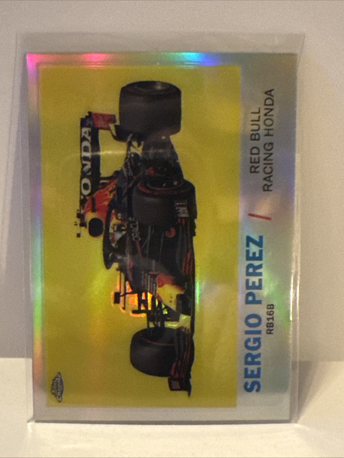 2021 Topps Chrome Formula 1 - 1961 Topps Sports Cars Sergio Perez #T61-SP