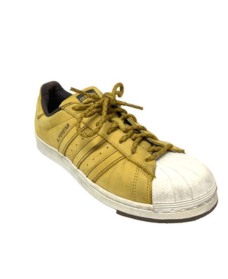 Superstar Sneaker Herren Adidas; Gr. 41 1/3; Gelb; Gebraucht