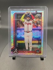 2025 Topps Chrome #250 Marcell Ozuna Topps Refractor Parallel Fanatics Exclusive