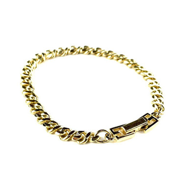 アクセサリー GIVENCHY Vintage G pattern gold bracelet s-l400.jpg