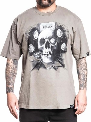 Sullen Men's Immortal Short Sleeve One Ton T-shirt Relaxed Fit Heavy Weight Tee