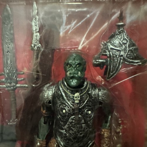 Modellino Ugluk at War LOTR Il Signore degli Anelli 1998 Toy Vault anni 90 giocattolo - Foto 3 di 4