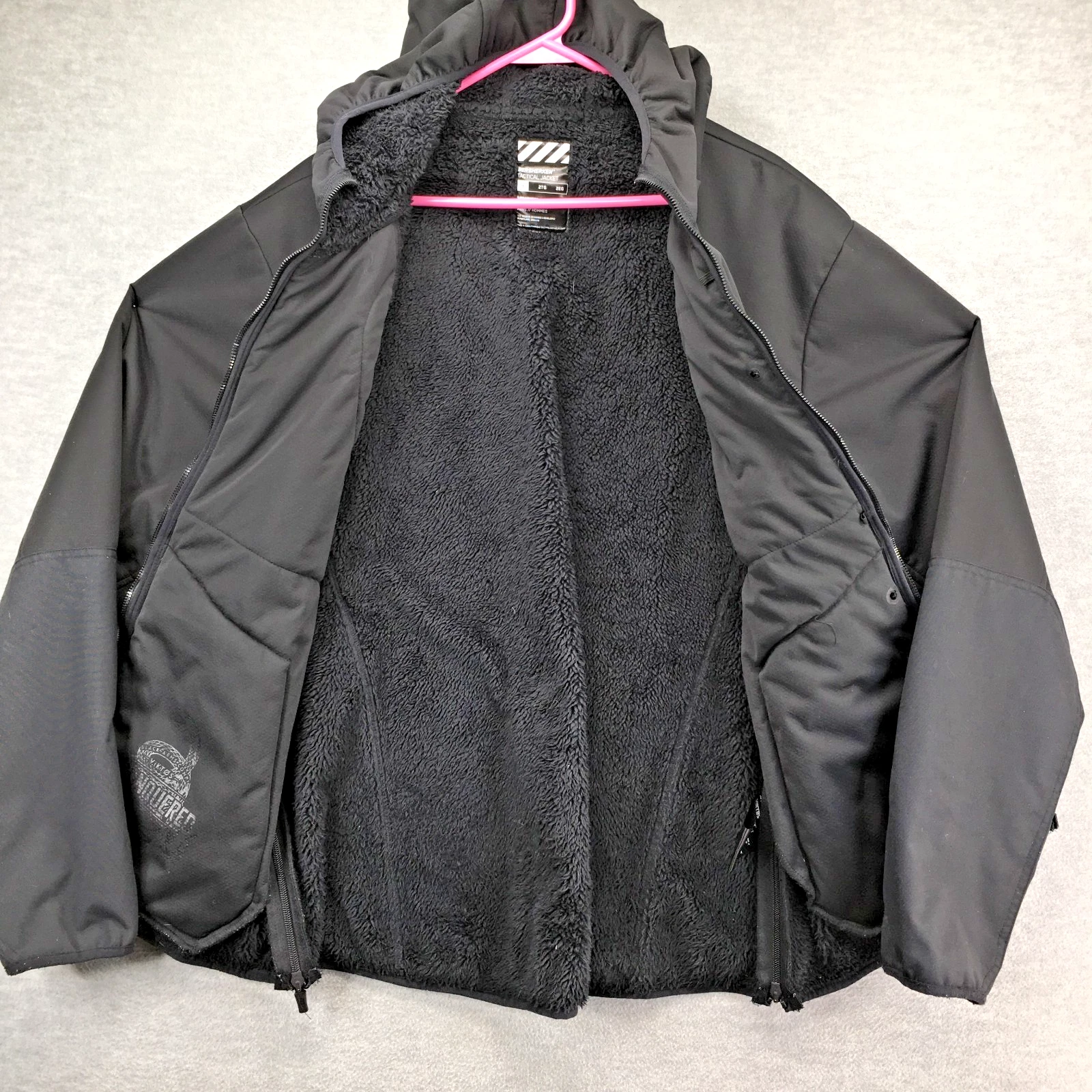 VIKTOS Bersherken Tactical Jacket Mens 2XL Black Sherpa Fleece Lined Waterproof image 6