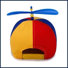 Funny Propeller Cap Rainbow Dad Hat Adjustable Unisex Kids Adults Sun Hat