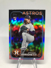 Spencer Arrighetti 2024 Topps Update Rainbow Foil Card #US52 RC
