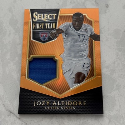2015-16 Select Jozy Altidore First Team Orange Prizm Worn Patch /149 USMNT USA