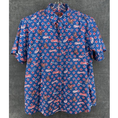 Dixxon Pastrana 199 Snap-On Tools Stars Performance Stretch Button Up Shirt 2XL