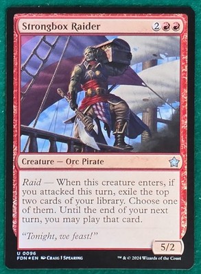 Strongbox Raider (Foil) - Foundations FDN #96 - Magic: The Gathering MTG Card