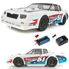 NEW Associated 70030C 1/10 SR10 Dirt Oval 2WD Brushless RTR Race Car with