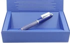 Pelikan M815 Blue Stripe & Palladium Fountain Pen - 18kt Fine Nib - New In Box