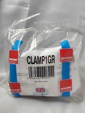 McAlpine CLAMP1GR Combi Boiler Condensate Pipe Clamp 1.1/2" x 1.1/4" x 22mm Grey