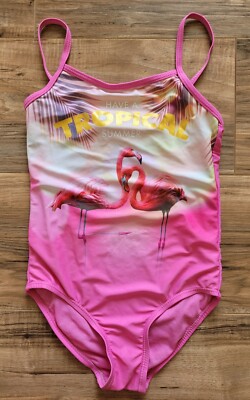Badeanzug dopodopo girls Flamingos 122-128