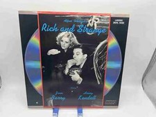"Rich and Strange" Extended Play Laserdisc LD - Alfred Hitchcock