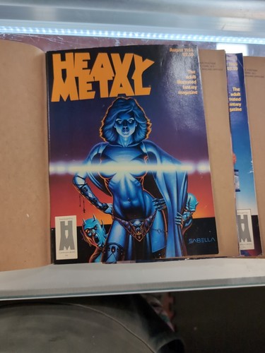 VTG Heavy Metal Magazine 1984 Complete Lot January thru December FN/VF Est. 1977 - Picture 10 of 15