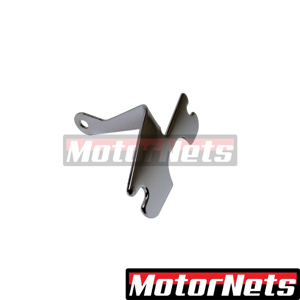 SBC Chevy Chrome Long Axial Air Conditioning Bracket AC Small Block