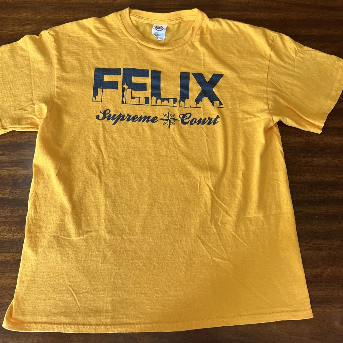 Seattle Mariners Felix Hernandez Supreme King's Court Shirt XL