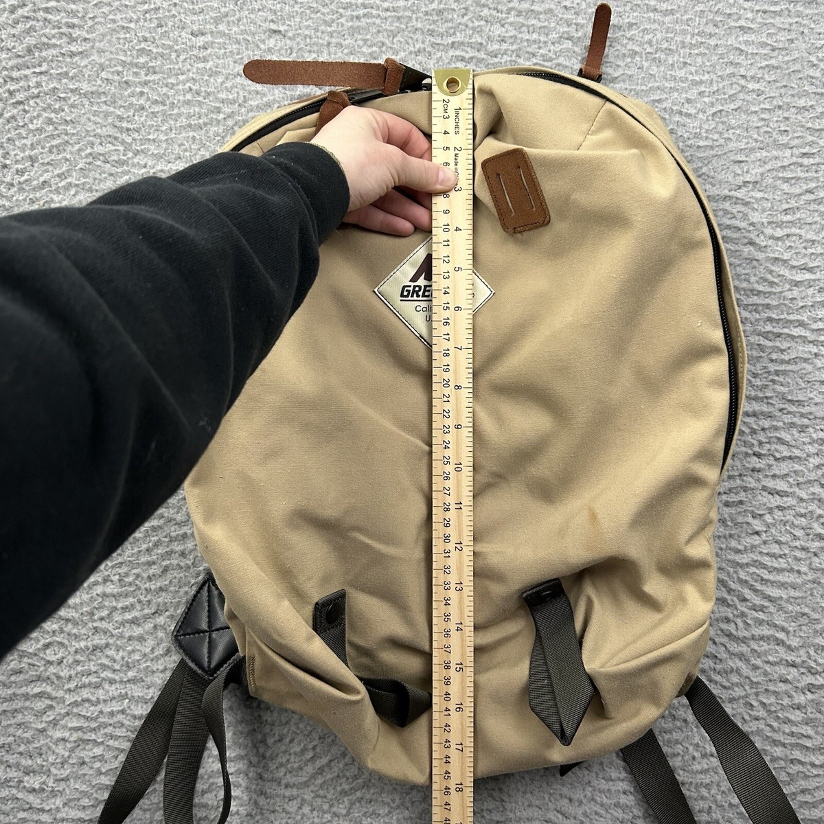 GREGORY Offshore Day Rucksack Daypack Backpack Brown Tan